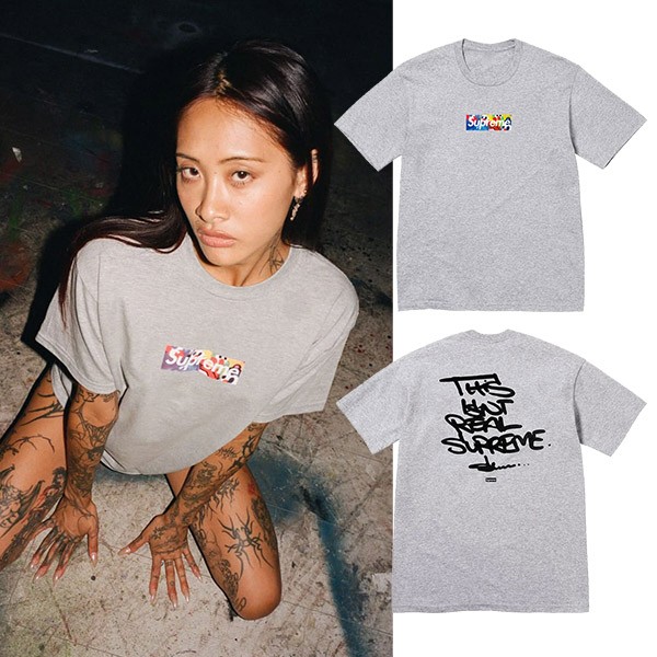 シュプリーム × オラオル スローン 偽物 ボックスロゴTシャツ 3色 Shj76573